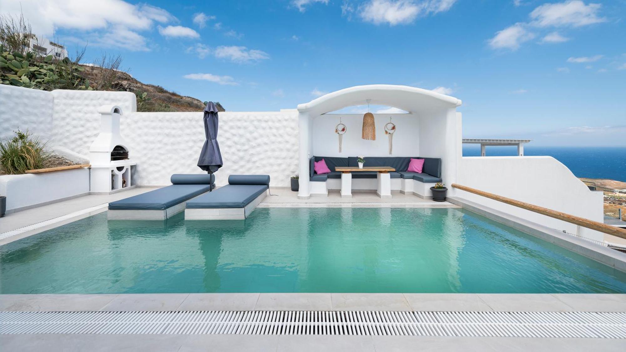 Dream Villa Santorini Vourvoúlos 외부 사진