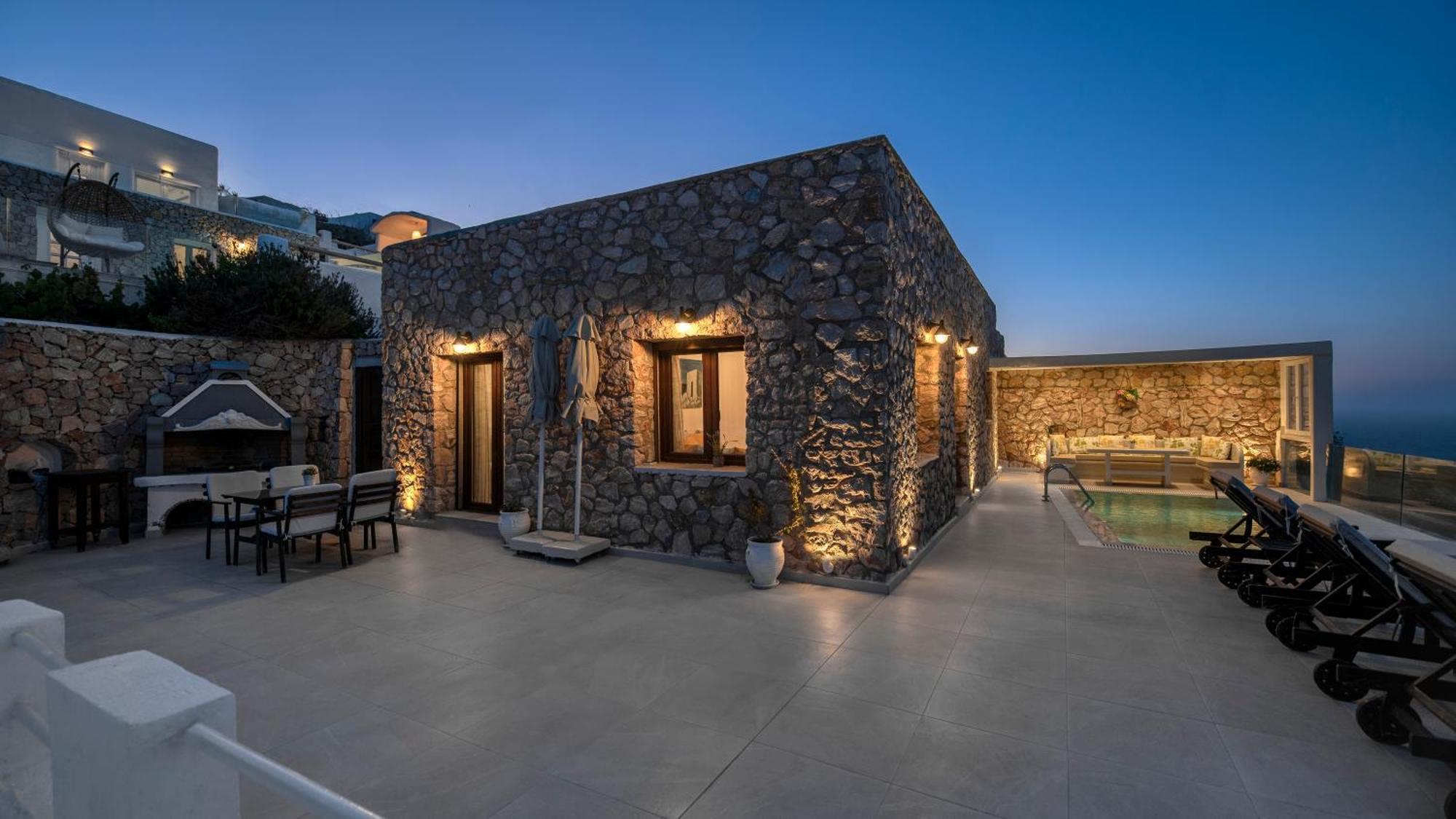 Dream Villa Santorini Vourvoúlos 외부 사진