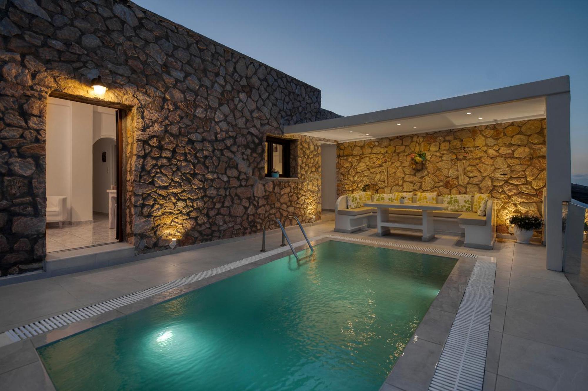 Dream Villa Santorini Vourvoúlos 외부 사진