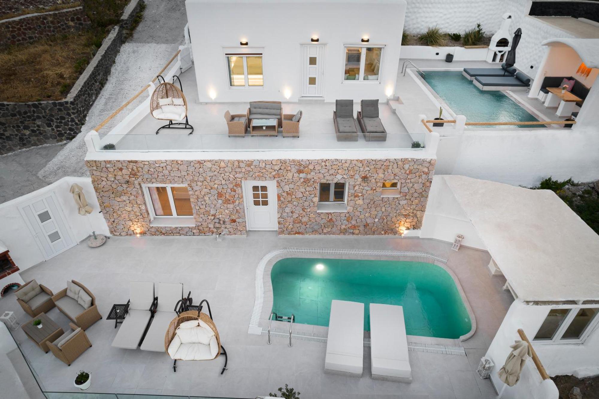 Dream Villa Santorini Vourvoúlos 외부 사진