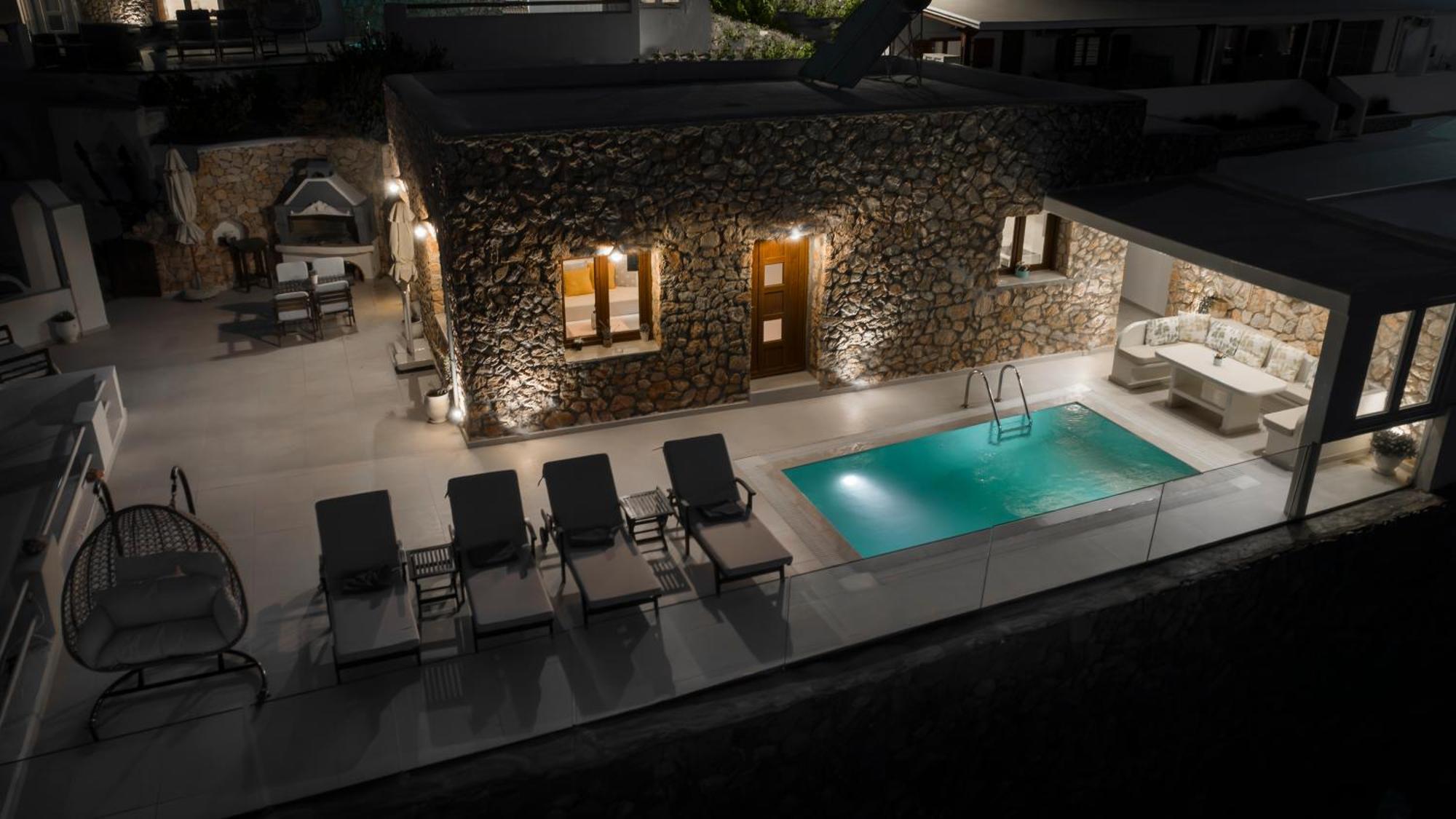 Dream Villa Santorini Vourvoúlos 외부 사진