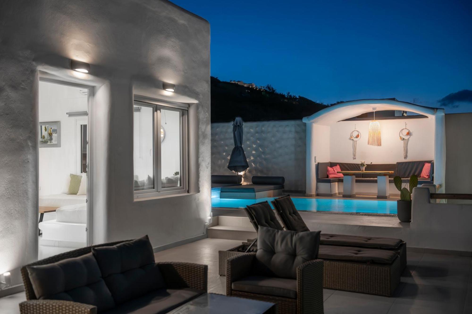 Dream Villa Santorini Vourvoúlos 외부 사진